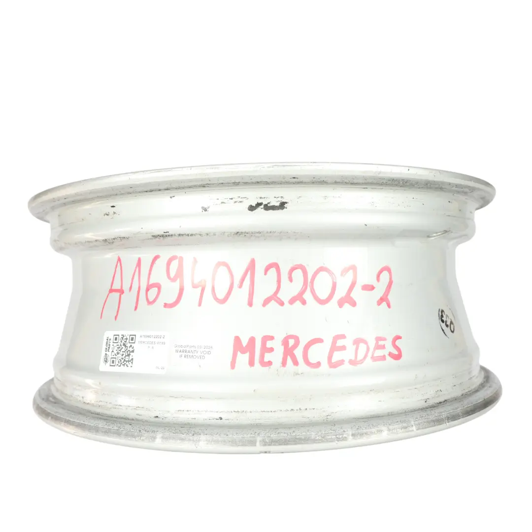  Mercedes-Benz Clase A B W169 W245 Llanta De Aleación 16" 6J ET:46 - SKU A1694012202-2 - Número de pieza A1694012202