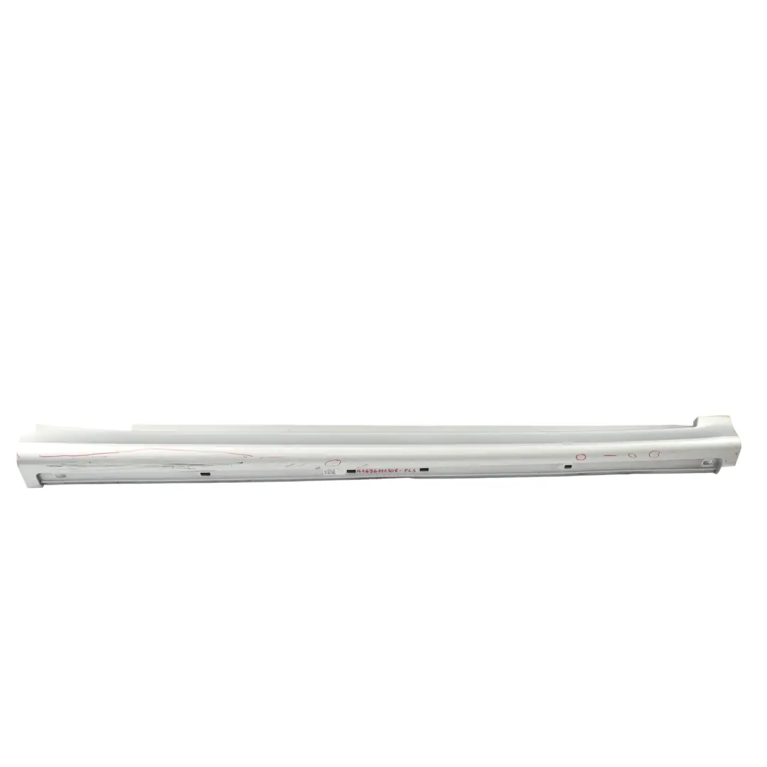 Osłona Listwa Progu Drzwi Lewa Polar Silver 761 do Mercedes W245 o numerze A1696111508 Mercedes W245 Osłona Listwa Progu Drzwi Lewa Polar Silver 761 - SKU A1696111508-PLS - Numer Części A1696111508