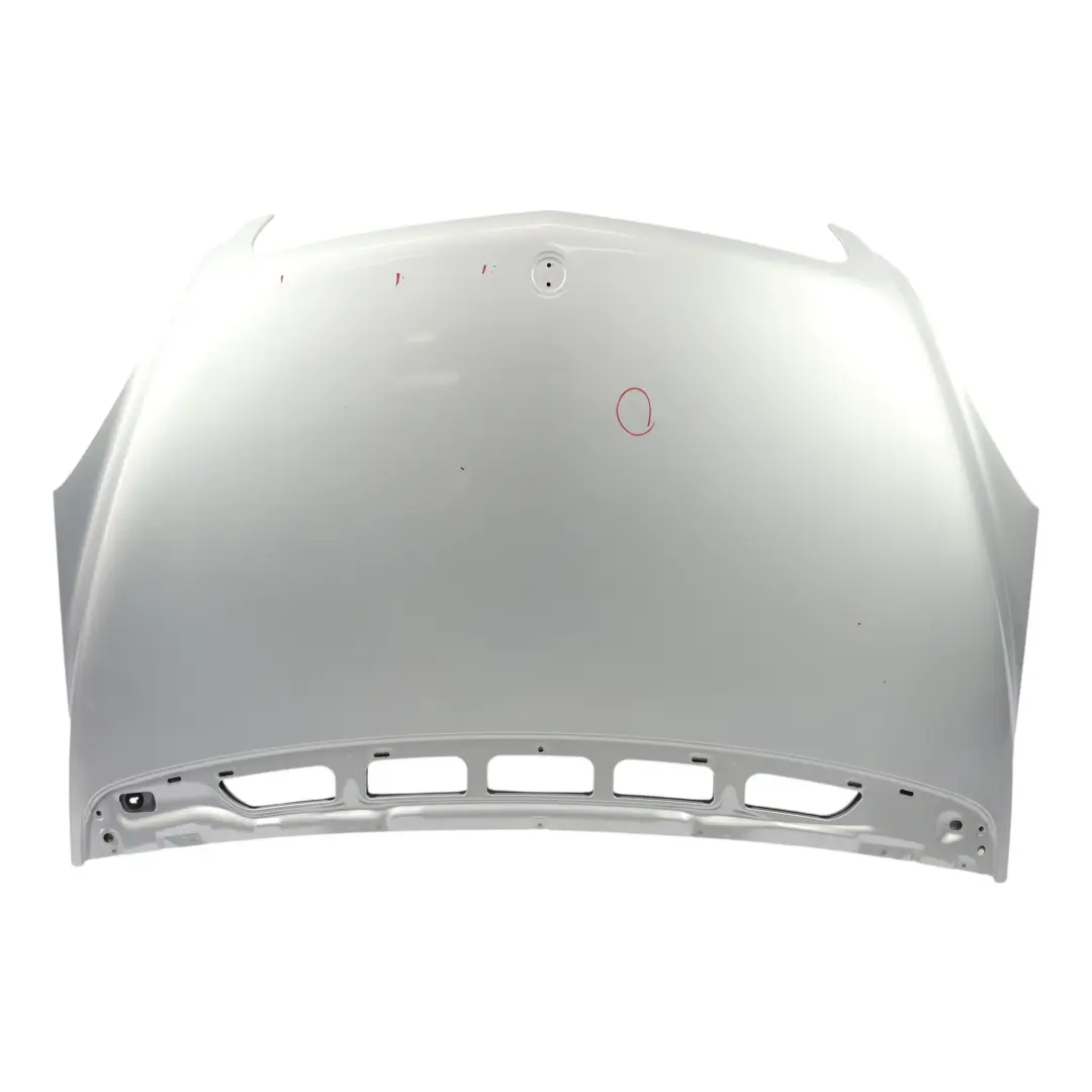 Hood Bonnet Trim Panel Polar Silver Metallic - 761 to Mercedes W245 with Part number A1698800257 Mercedes W245 Hood Bonnet Trim Panel Polar Silver Metallic - 761 - SKU A1698800257-PLS - Part number A1698800257