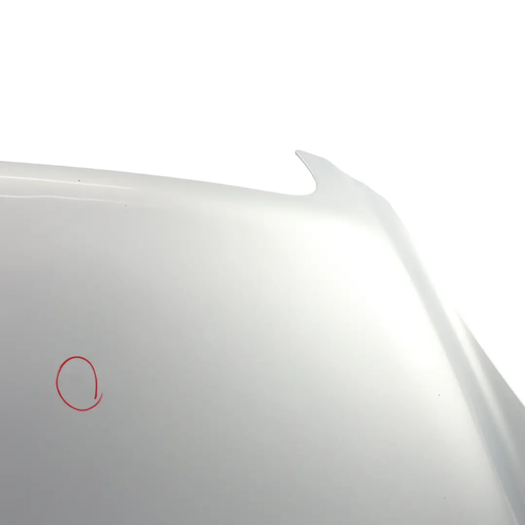 Hood Bonnet Trim Panel Polar Silver Metallic - 761 to Mercedes W245 with Part number A1698800257 Mercedes W245 Hood Bonnet Trim Panel Polar Silver Metallic - 761 - SKU A1698800257-PLS - Part number A1698800257
