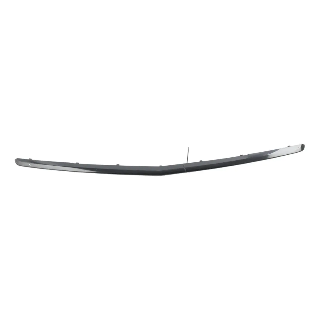 Front Bumper Trim Lower Strip Centre Cover Kosmos Black - 191 to Mercedes W169 with Part number A1698850324 Mercedes W169 Front Bumper Trim Lower Strip Centre Cover Kosmos Black - 191 - SKU A1698850324-KB1 - Part number A1698850324