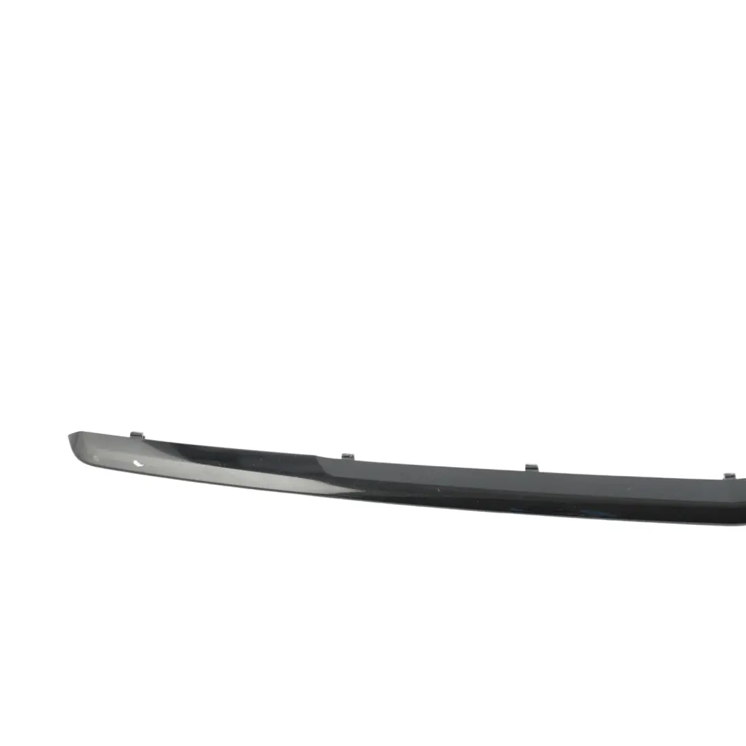 Front Bumper Trim Lower Strip Centre Cover Kosmos Black - 191 to Mercedes W169 with Part number A1698850324 Mercedes W169 Front Bumper Trim Lower Strip Centre Cover Kosmos Black - 191 - SKU A1698850324-KB1 - Part number A1698850324