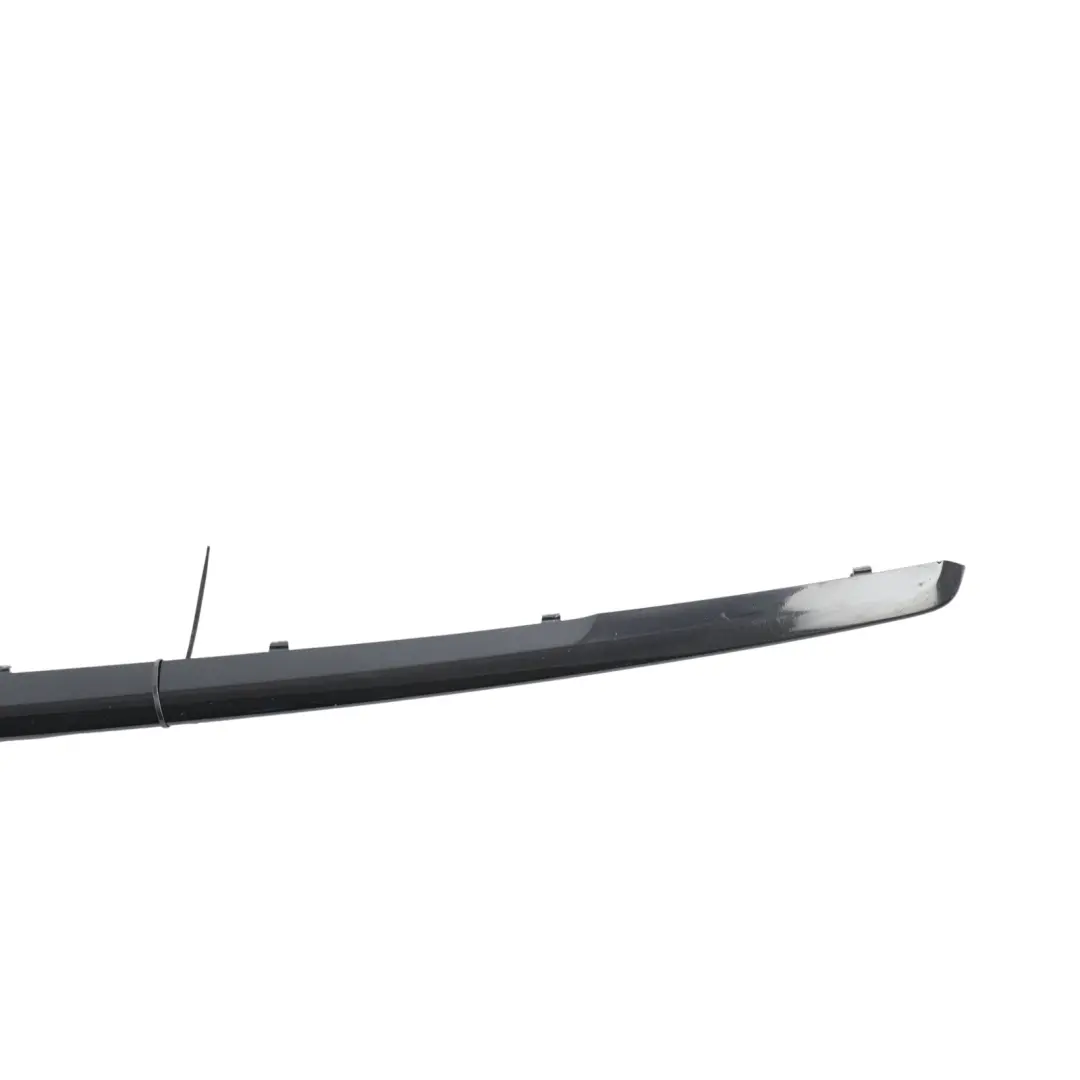 Front Bumper Trim Lower Strip Centre Cover Kosmos Black - 191 to Mercedes W169 with Part number A1698850324 Mercedes W169 Front Bumper Trim Lower Strip Centre Cover Kosmos Black - 191 - SKU A1698850324-KB1 - Part number A1698850324