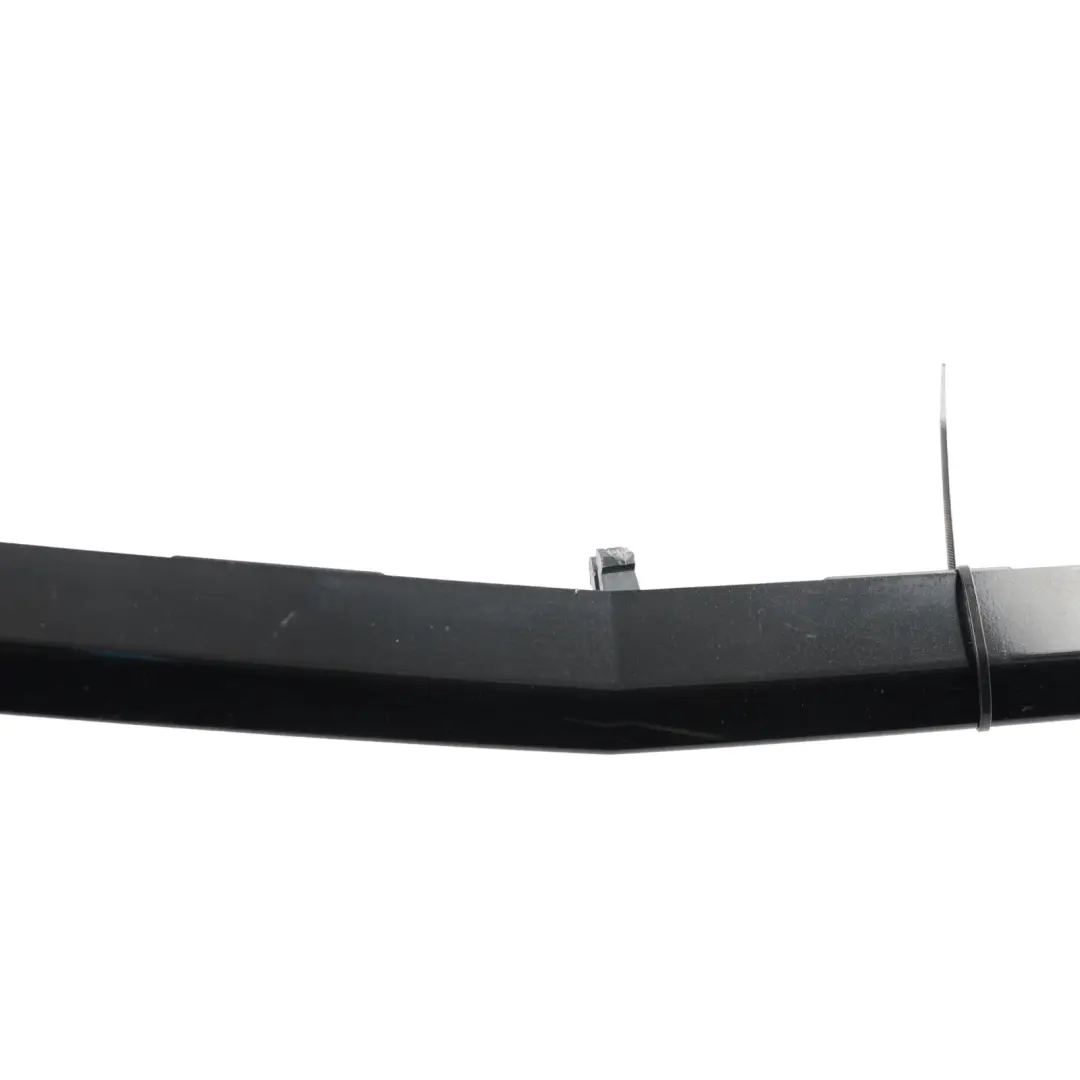 Front Bumper Trim Lower Strip Centre Cover Kosmos Black - 191 to Mercedes W169 with Part number A1698850324 Mercedes W169 Front Bumper Trim Lower Strip Centre Cover Kosmos Black - 191 - SKU A1698850324-KB1 - Part number A1698850324