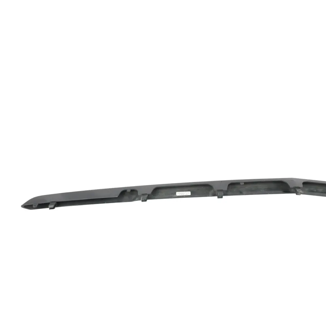 Front Bumper Trim Lower Strip Centre Cover Kosmos Black - 191 to Mercedes W169 with Part number A1698850324 Mercedes W169 Front Bumper Trim Lower Strip Centre Cover Kosmos Black - 191 - SKU A1698850324-KB1 - Part number A1698850324