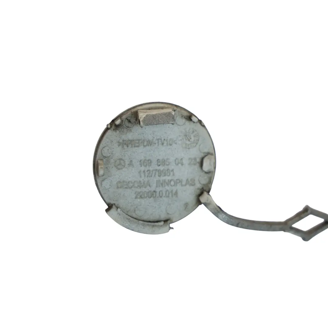 Copertura Gancio Traino Posteriore Argento 761 per Mercedes W245 con numero di parte A1698850423 Mercedes W245 Copertura Gancio Traino Posteriore Argento 761 - SKU A1698850423-PLS - Numero di parte A1698850423