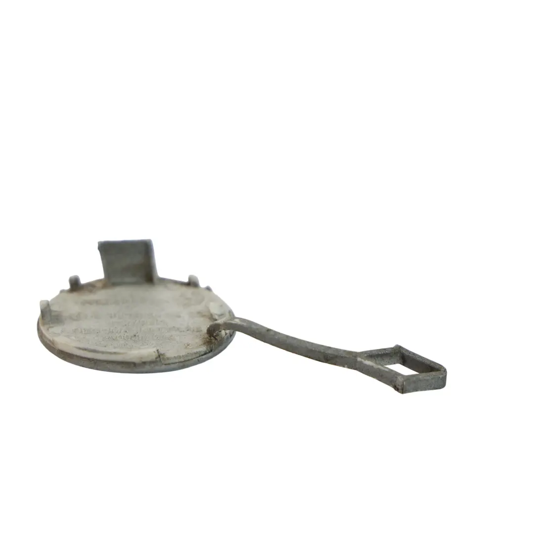 Mercedes W245 Rear Bumper Towing Eye Hook Flap Cover Silver 761 - SKU A1698850423-PLS - Part number A1698850423