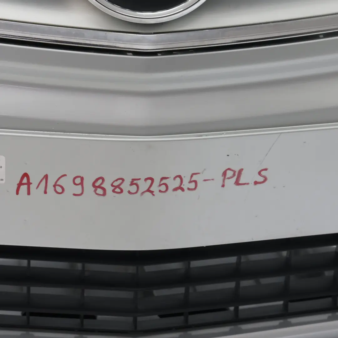 Mercedes W245 Complete Front Bumper Trim Panel Polar Silver Metallic - 761 - SKU A1698852525-PLS - Part number A1698852525