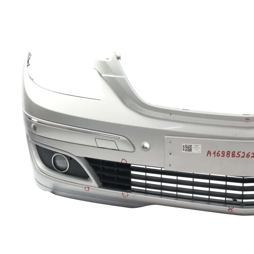 Mercedes W245 Front Bumper Trim Panel Parktronic Polar Silver Metallic - 761 - SKU A1698852625-PLS - Part number A1698852625