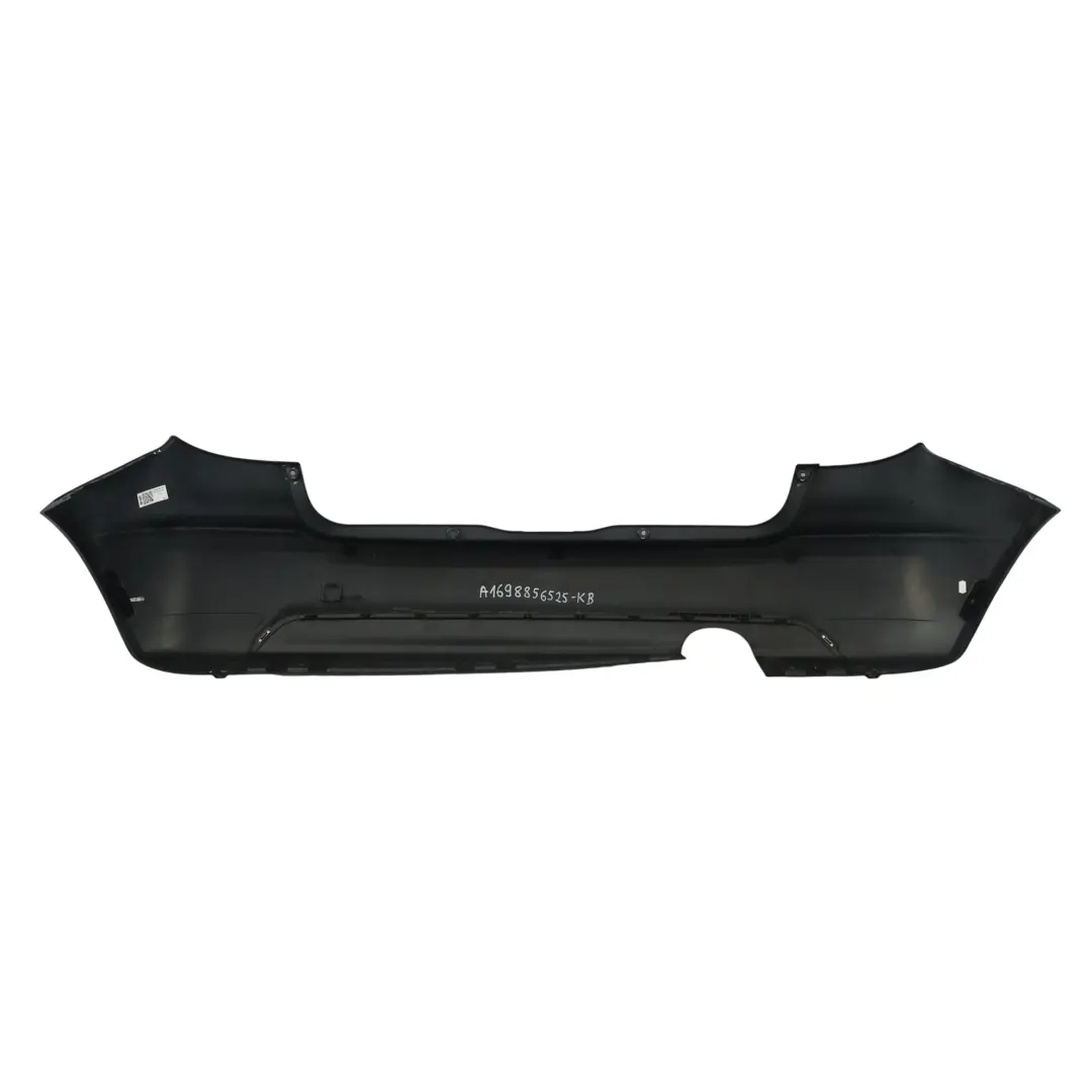 Mercedes W169 Rear Bumper Trim Classic Standard Panel Kosmos Black Metallic 191 - SKU A1698856525-KB - Part number A1698856525