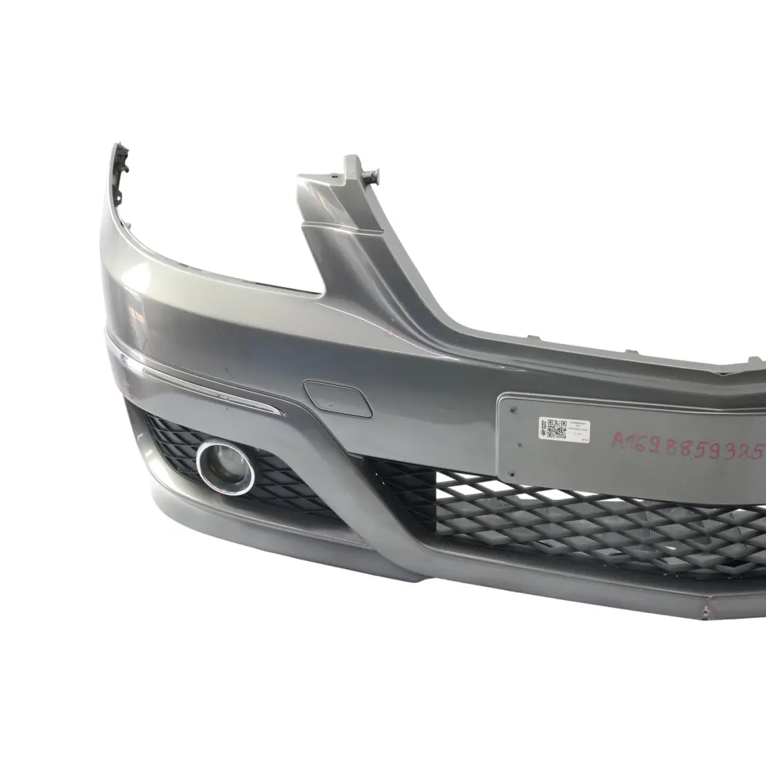 Mercedes W245 Bumper Panel Front Trim Covering Mountain Grey Metallic - 787 - SKU A1698859325-MG - Part number A1698859325