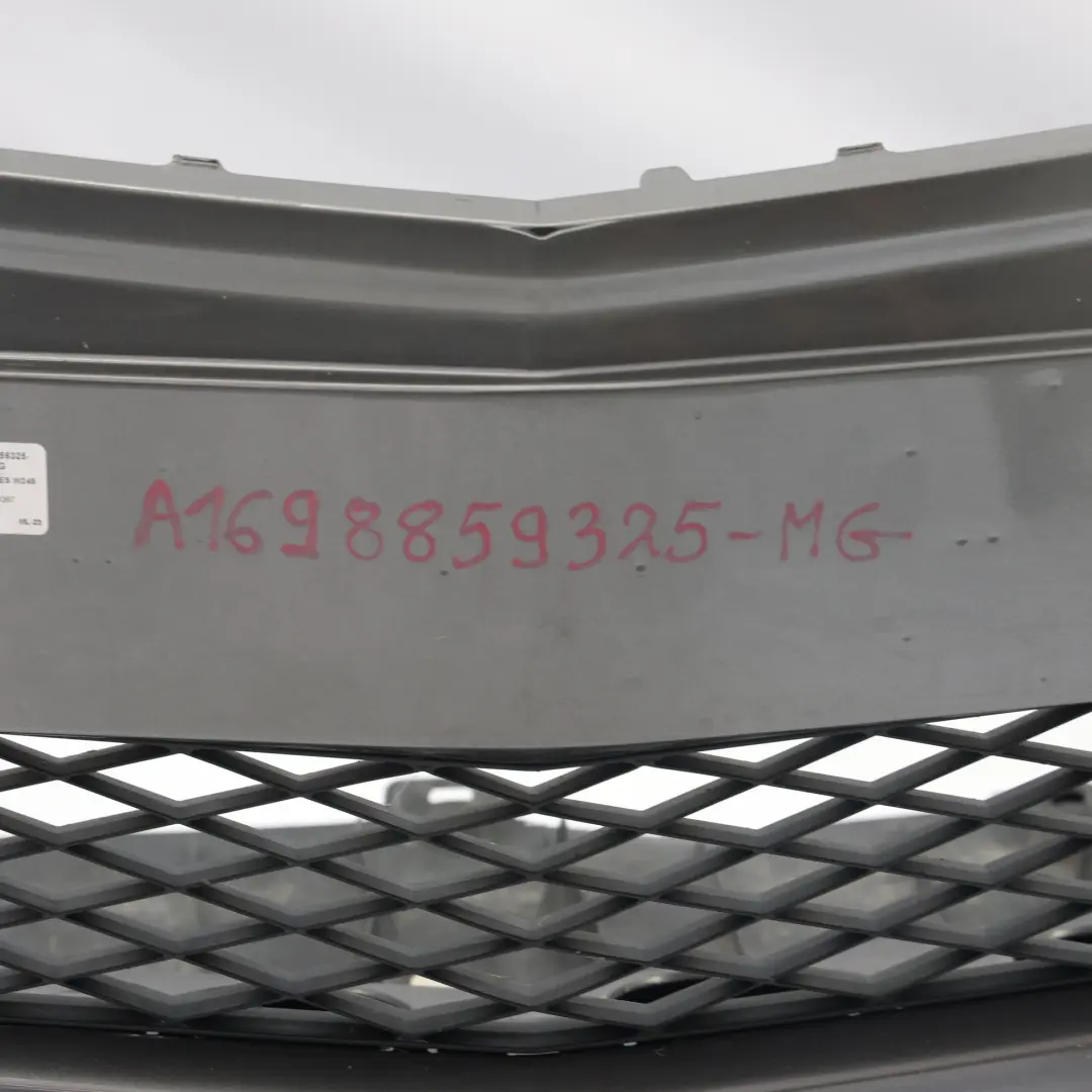 Mercedes W245 Bumper Panel Front Trim Covering Mountain Grey Metallic - 787 - SKU A1698859325-MG - Part number A1698859325
