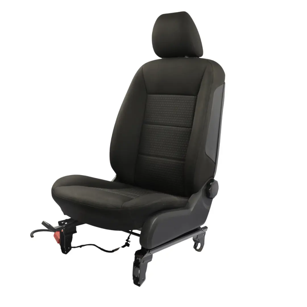 Mercedes W245 Sedile Anteriore Sinistro Interno Tessuto Panno Nero - SKU A1699106747-1 - Numero di parte A1699106747