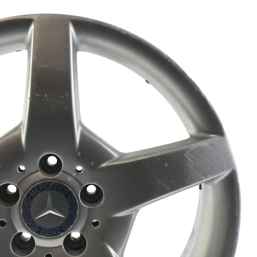 Mercedes R171 AMG Srebrna Felga Aluminiowa 18" 7,5J ET:37 - SKU A1714011602-1 - Numer Części A1714011602