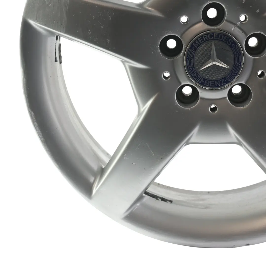 Mercedes R171 AMG Front Silver Alloy Wheel Rim 18" 7,5J ET:37 - SKU A1714011602-1 - Part number A1714011602