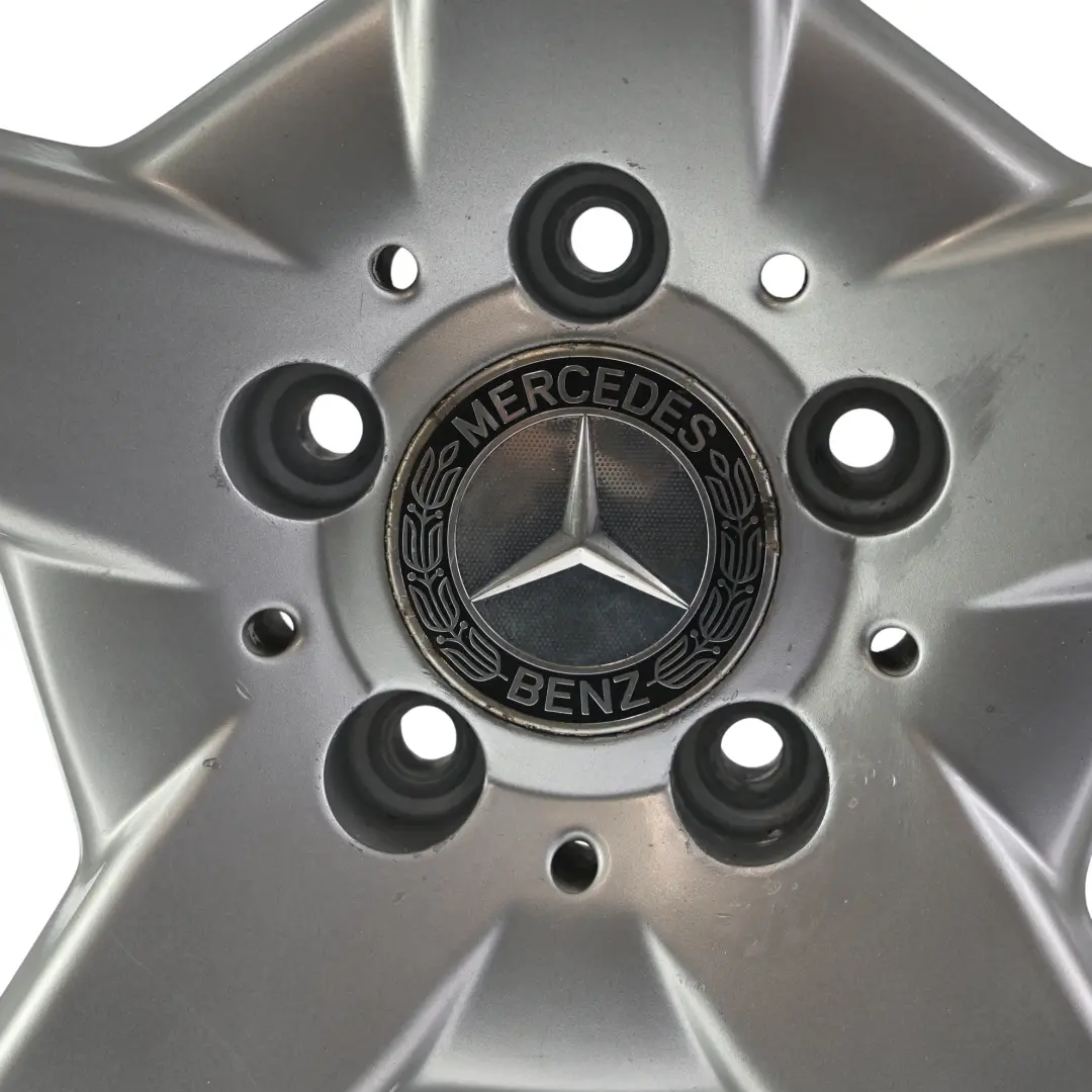 Mercedes R171 C209 AMG Rear Silver Alloy Wheel Rim 18" 8,5J ET:30 - SKU A1714011702-2 - Part number A1714011702