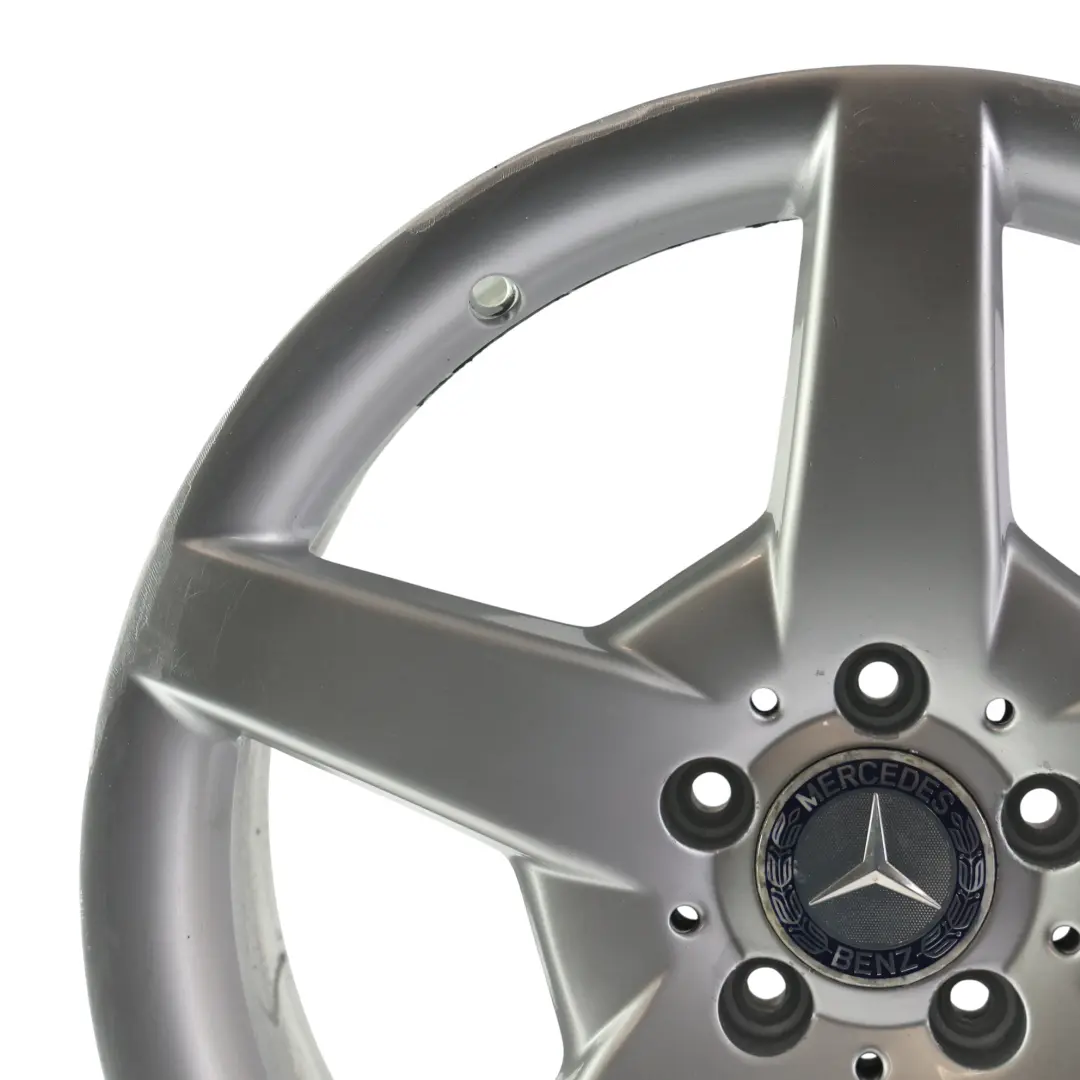 Mercedes R171 C209 AMG Rear Silver Alloy Wheel Rim 18" 8,5J ET:30 - SKU A1714011702-3 - Part number A1714011702