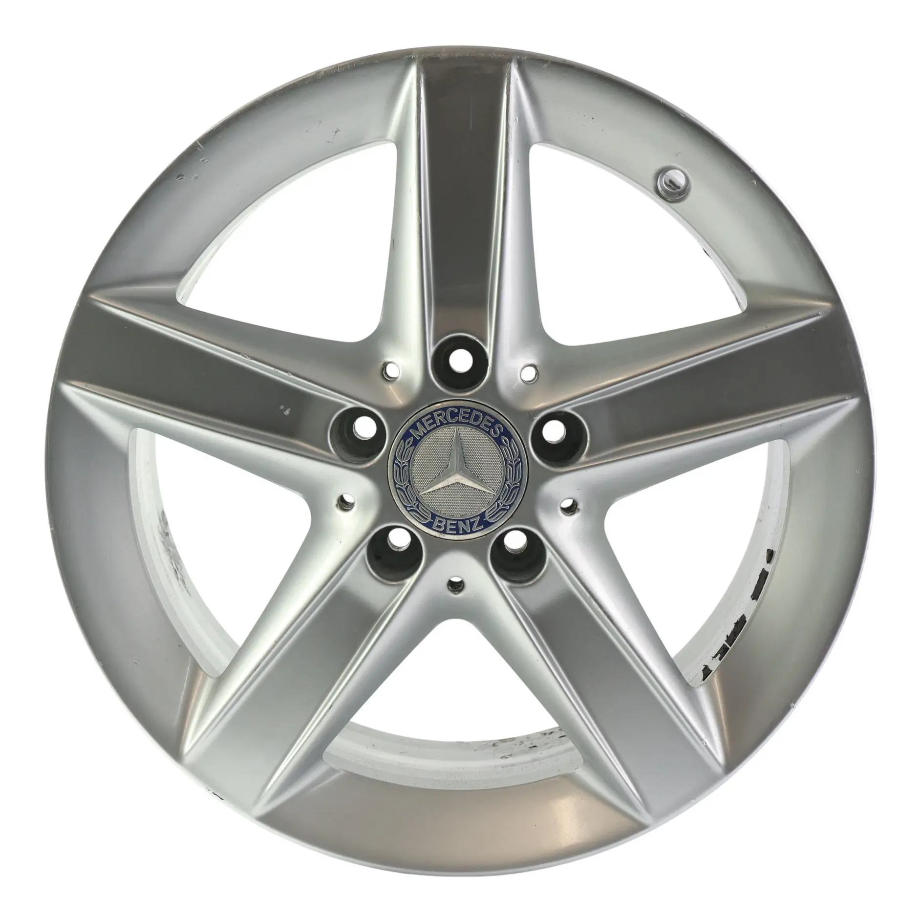 Mercedes SLK R171 Rear Silver Alloy Wheel Rim 16" 5 Spoke 8J ET:30 A1714013402