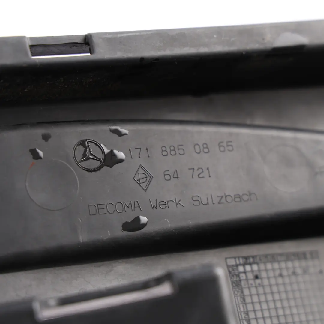 Bumper Bracket Support Front Right O/S to Mercedes SLK R171 with Part number A1718850865 Mercedes SLK R171 Bumper Bracket Support Front Right O/S - SKU A1718850865 - Part number A1718850865