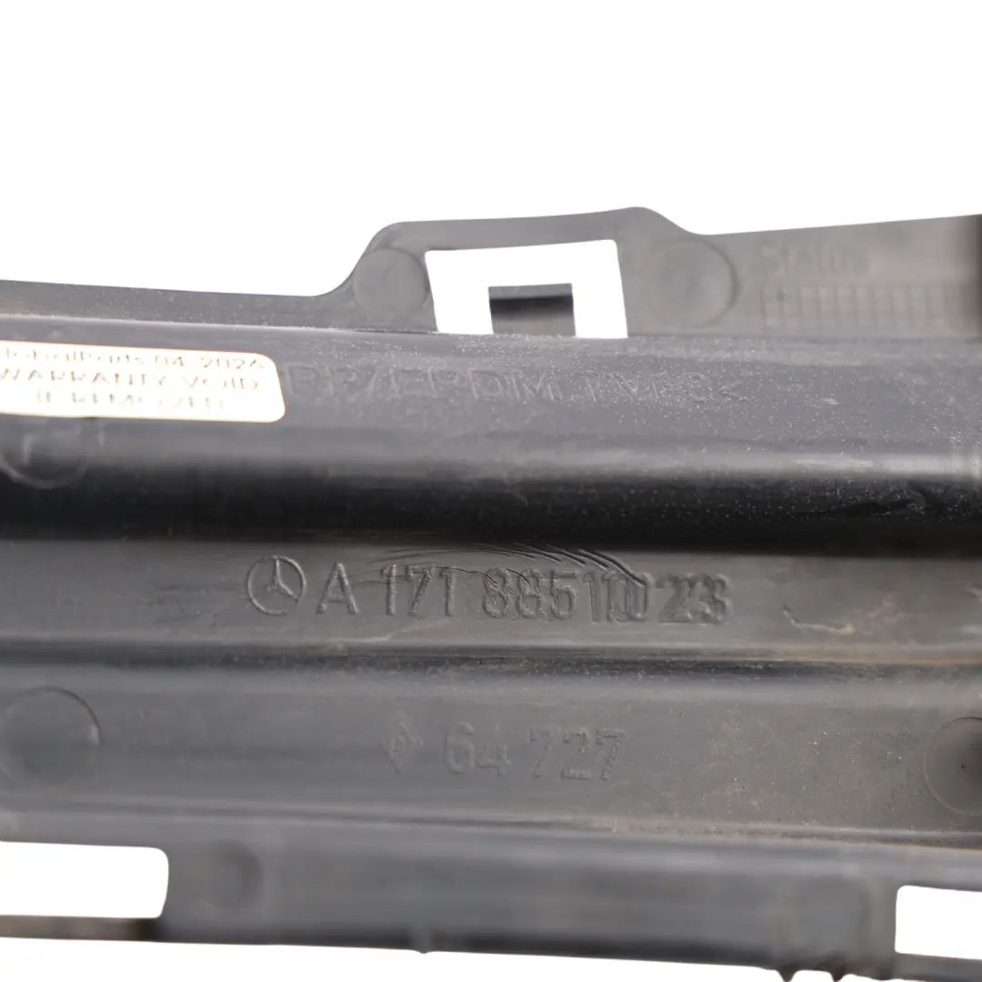 Front Bumper Grille Centre Panel to Mercedes SLK R171 with Part number A1718851023 Mercedes SLK R171 Front Bumper Grille Centre Panel - SKU A1718851023 - Part number A1718851023