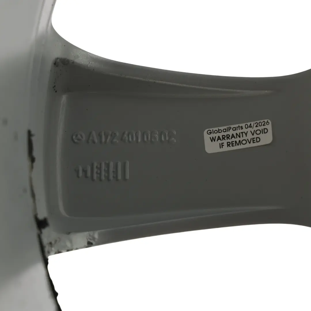 Mercedes R172 Felga Aluminiowa Srebrna 18" 7,5J ET:42 - SKU A1724010602-1 - Numer Części A1724010602