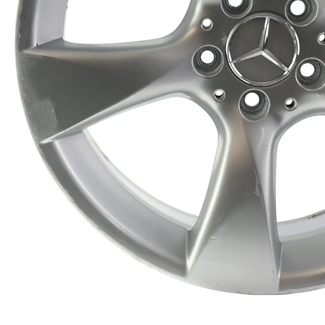 Alloy Wheel Rim Silver 18" Rear 8.5J ET:36 to Mercedes SLK R172 with Part number A1724011002 Mercedes SLK R172 Alloy Wheel Rim Silver 18" Rear 8.5J ET:36 - SKU A1724011002-1 - Part number A1724011002