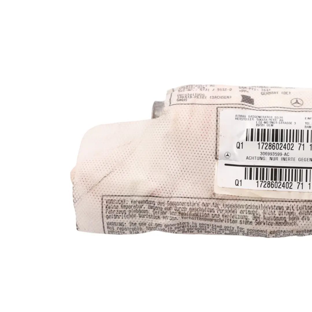 Front Seat Side Air Module Unit Right O/S to Mercedes SLK R172 with Part number A1728602402 Mercedes SLK R172 Front Seat Side Air Module Unit Right O/S - SKU A1728602402 - Part number A1728602402
