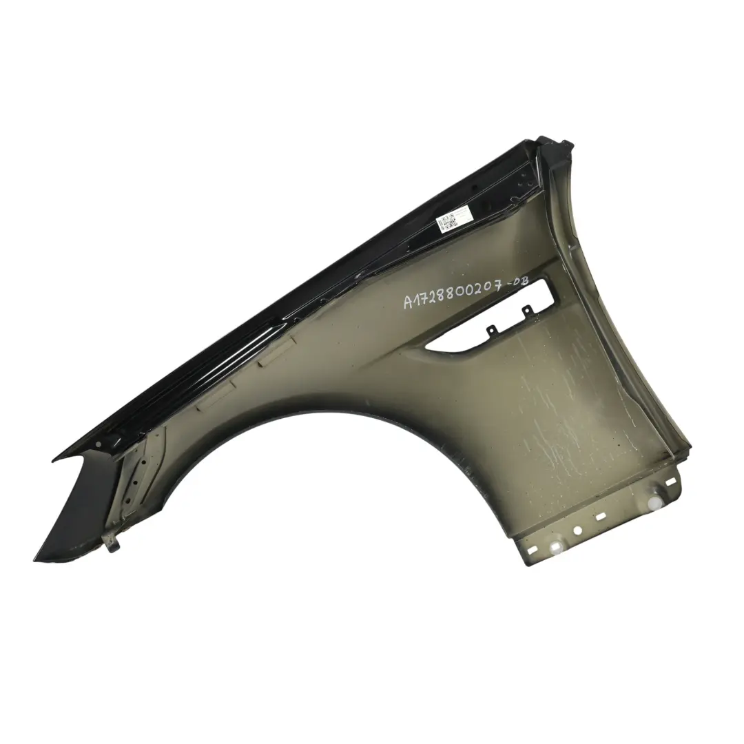 Mercedes R172 Wing Fender Side Panel Front Right O/S Obsidian Black - 197 - SKU A1728800207-OB - Part number A1728800207