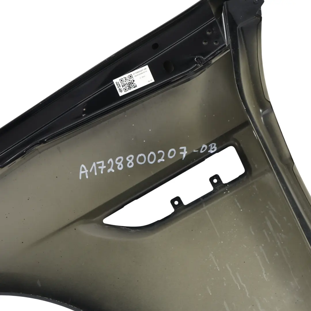 Mercedes R172 Wing Fender Side Panel Front Right O/S Obsidian Black - 197 - SKU A1728800207-OB - Part number A1728800207