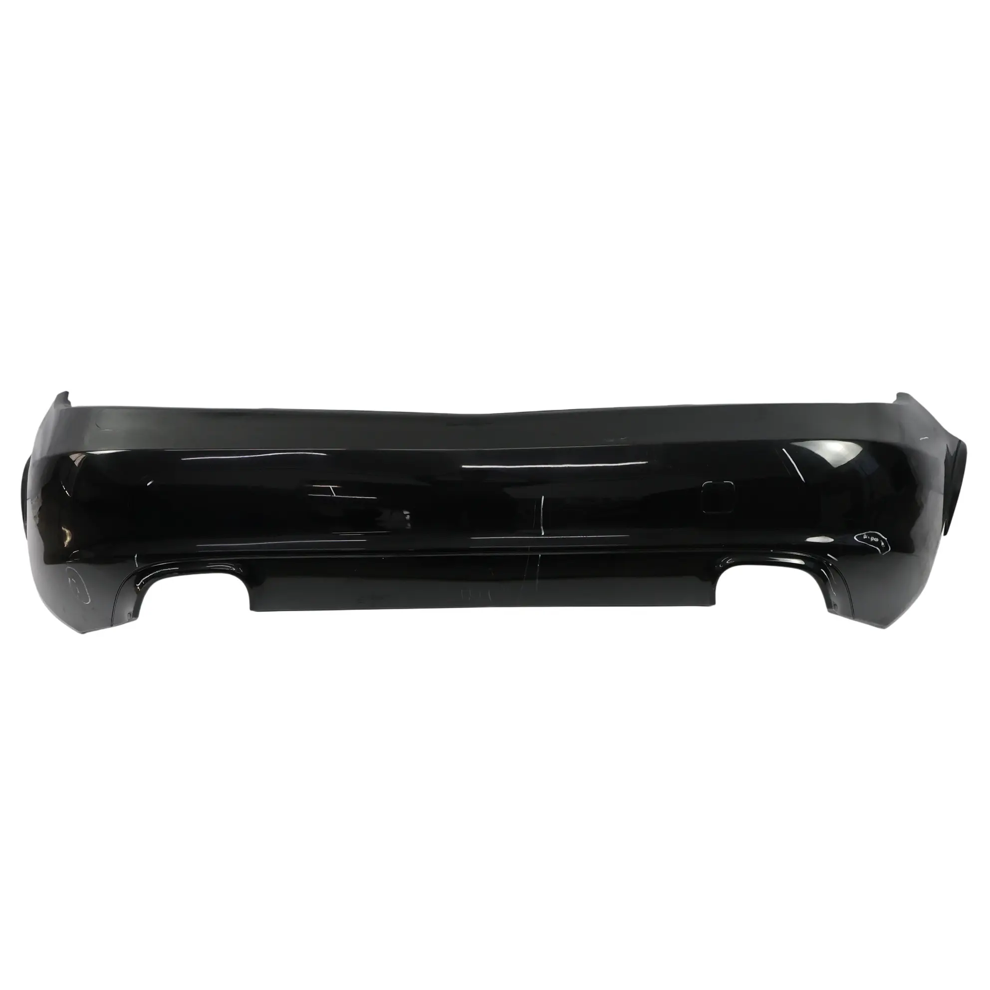 Mercedes SLK R172 Rear Bumper Trim Panel Covering Obsidian Black Metallic - 197