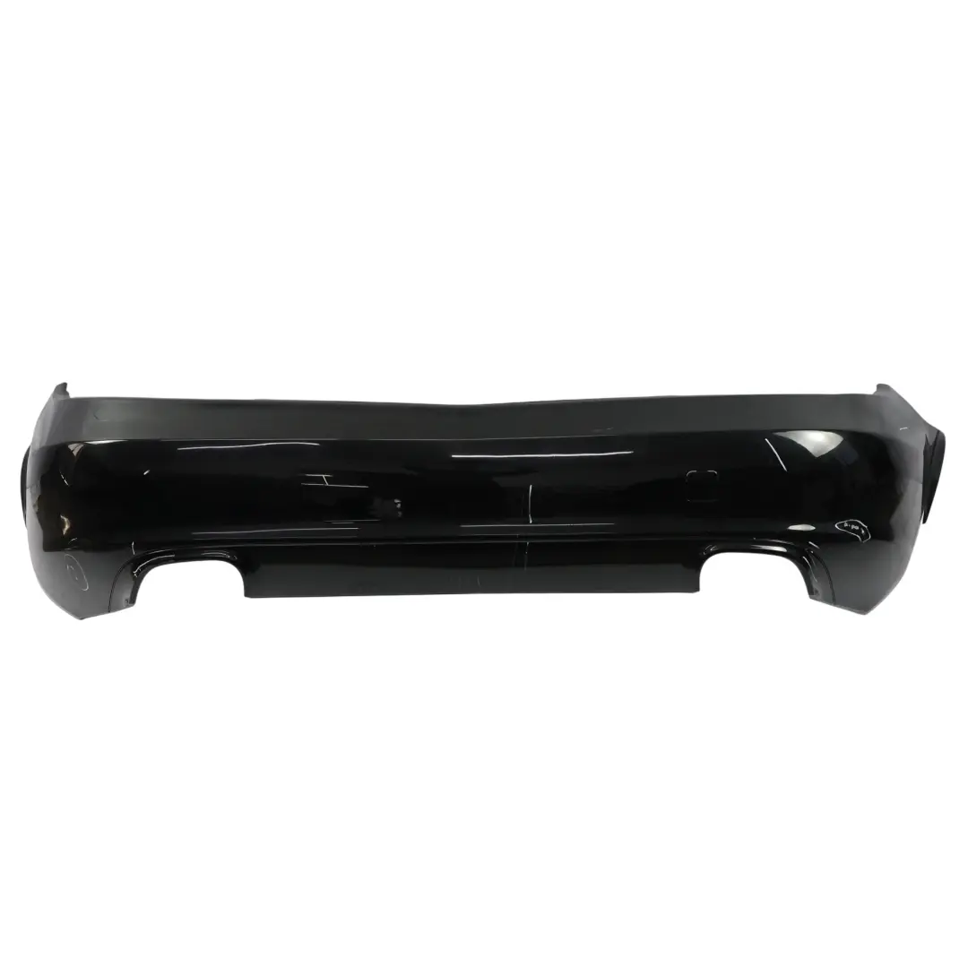 Bumper Trim Panel Covering Obsidian Black Metallic - 197 to Mercedes SLK R172 Rear with Part number A1728850225 Mercedes SLK R172 Rear Bumper Trim Panel Covering Obsidian Black Metallic - 197 - SKU A1728850225-OB - Part number A1728850225