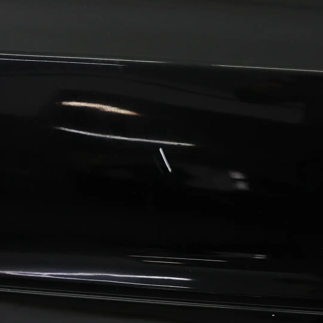 Mercedes SLK R172 Rear Bumper Trim Panel Covering Obsidian Black Metallic - 197 - SKU A1728850225-OB - Part number A1728850225