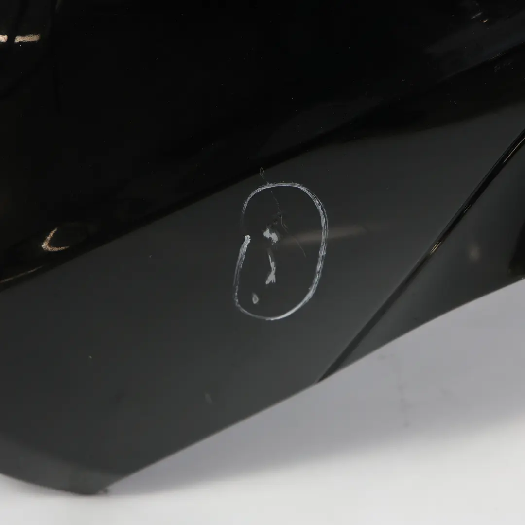 Mercedes SLK R172 Rear Bumper Trim Panel Covering Obsidian Black Metallic - 197 - SKU A1728850225-OB - Part number A1728850225