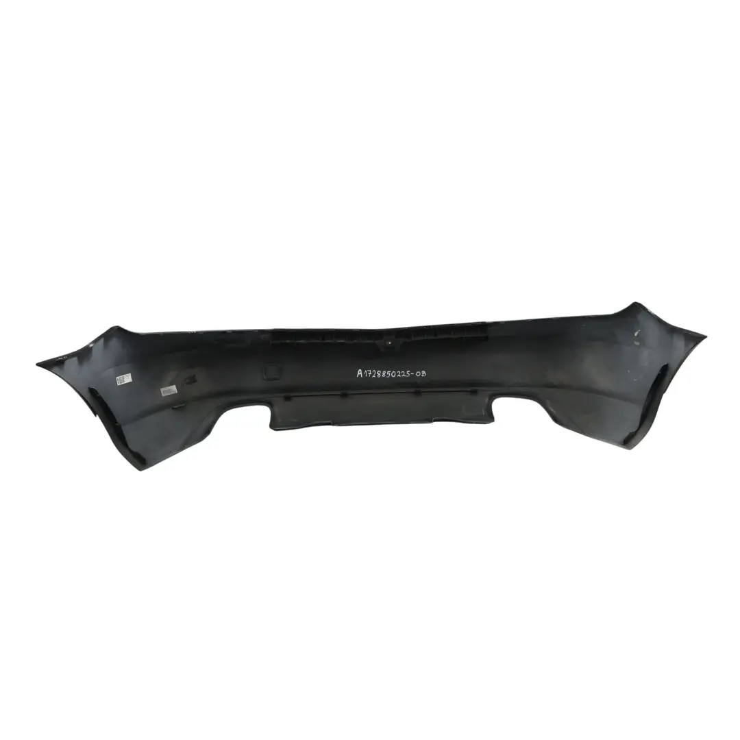 Mercedes SLK R172 Rear Bumper Trim Panel Covering Obsidian Black Metallic - 197 - SKU A1728850225-OB - Part number A1728850225