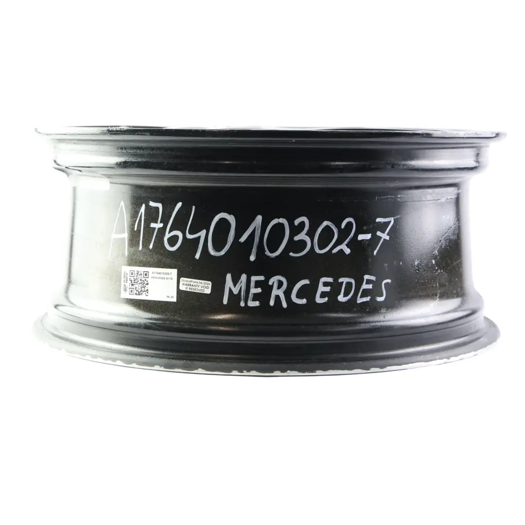  Llanta aleación Mercedes W176 AMG 18" 5 radios dobles ET:52 7.5J - SKU A1764010302-7 - Número de pieza A1764010302