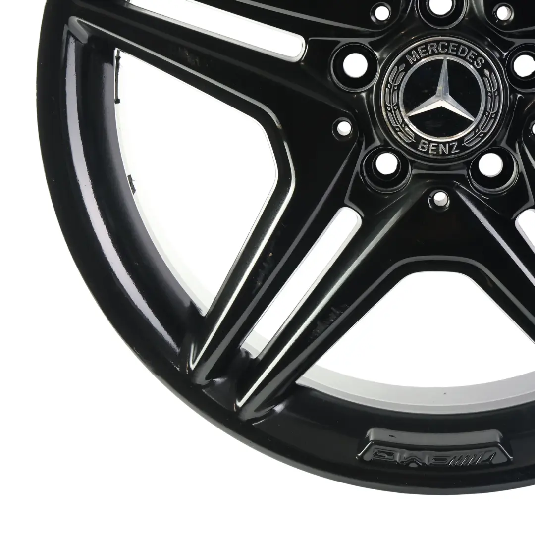 Mercedes W176 W246 AMG Felga Aluminiowa Czarna 18" ET:52 7.5J - SKU A1764010302-7 - Numer Części A1764010302