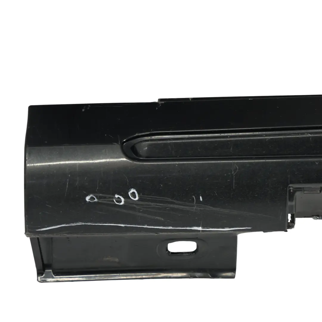 Mercedes W176 W246 Side Skirt AMG Left N/S Door Sill Cosmic Black - SKU A1766980054-KB1 - Part number A1766980054