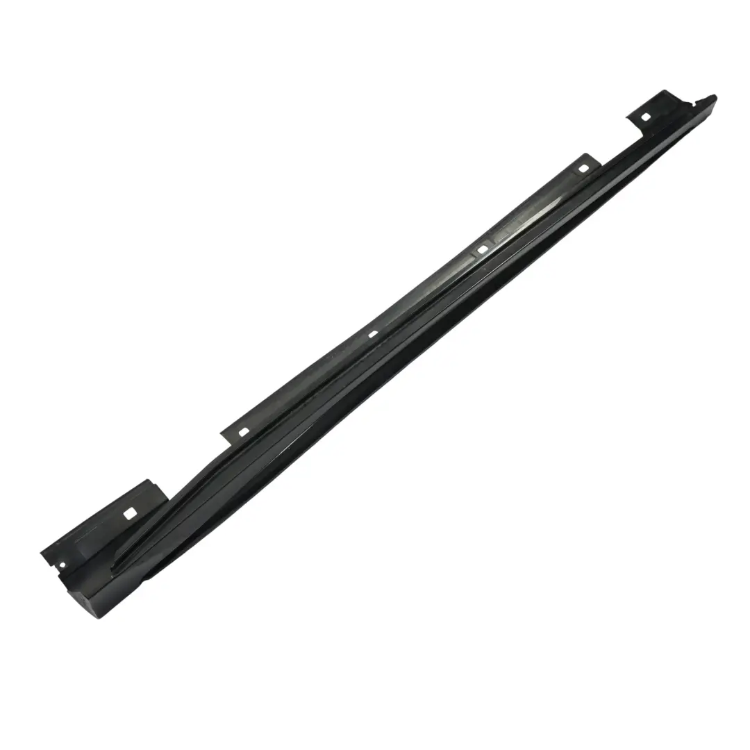Mercedes W176 Gonna laterale AMG destra copri soglia porta Cosmic Black - 191 - SKU A1766980154-KB1 - Numero di parte A1766980154
