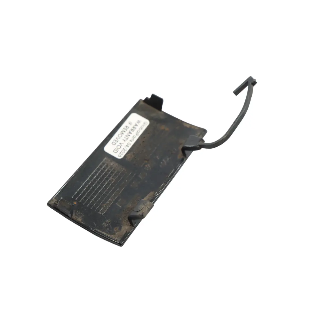 Front Tow Eye Cover Cap Left N/S Kosmos Black - 191 to Mercedes W176 with Part number A1766980730 Mercedes W176 Front Tow Eye Cover Cap Left N/S Kosmos Black - 191 - SKU A1766980730-KB - Part number A1766980730