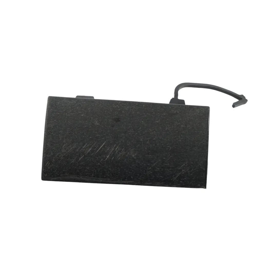 Mercedes W176 Front Tow Eye Cover Cap Left N/S Kosmos Black - 191 - SKU A1766980730-KB - Part number A1766980730