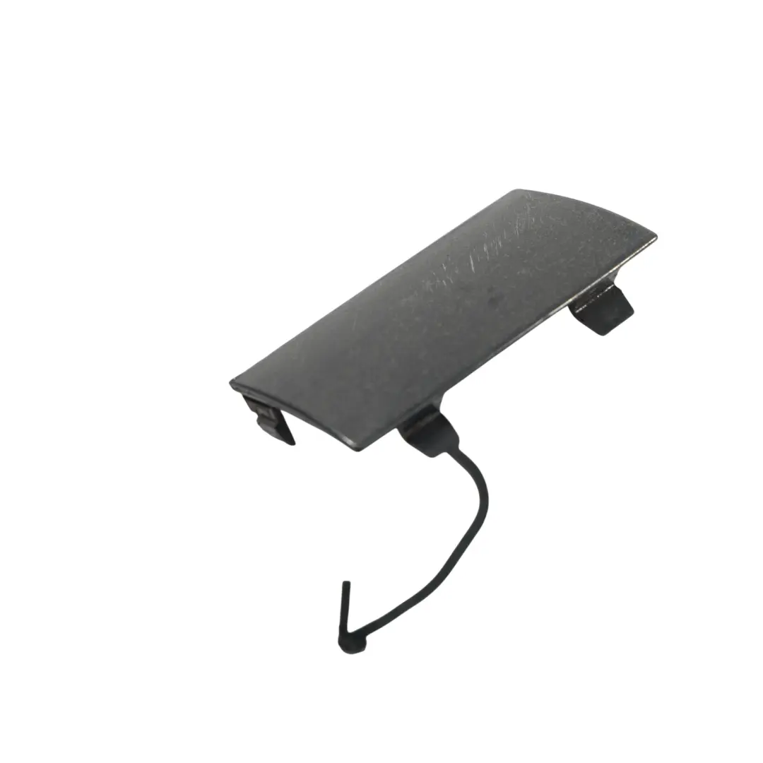 Mercedes W176 Front Tow Eye Cover Cap Left N/S Kosmos Black - 191 - SKU A1766980730-KB - Part number A1766980730