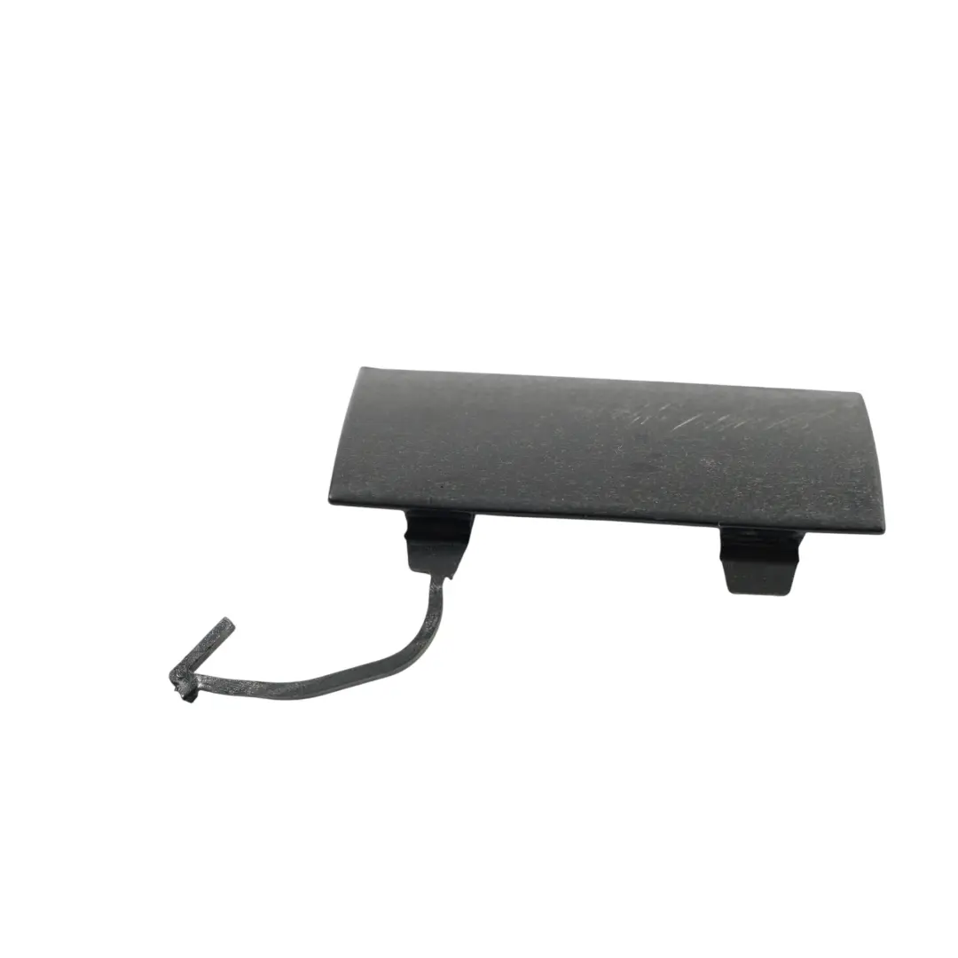Front Tow Eye Cover Cap Left N/S Kosmos Black - 191 to Mercedes W176 with Part number A1766980730 Mercedes W176 Front Tow Eye Cover Cap Left N/S Kosmos Black - 191 - SKU A1766980730-KB - Part number A1766980730
