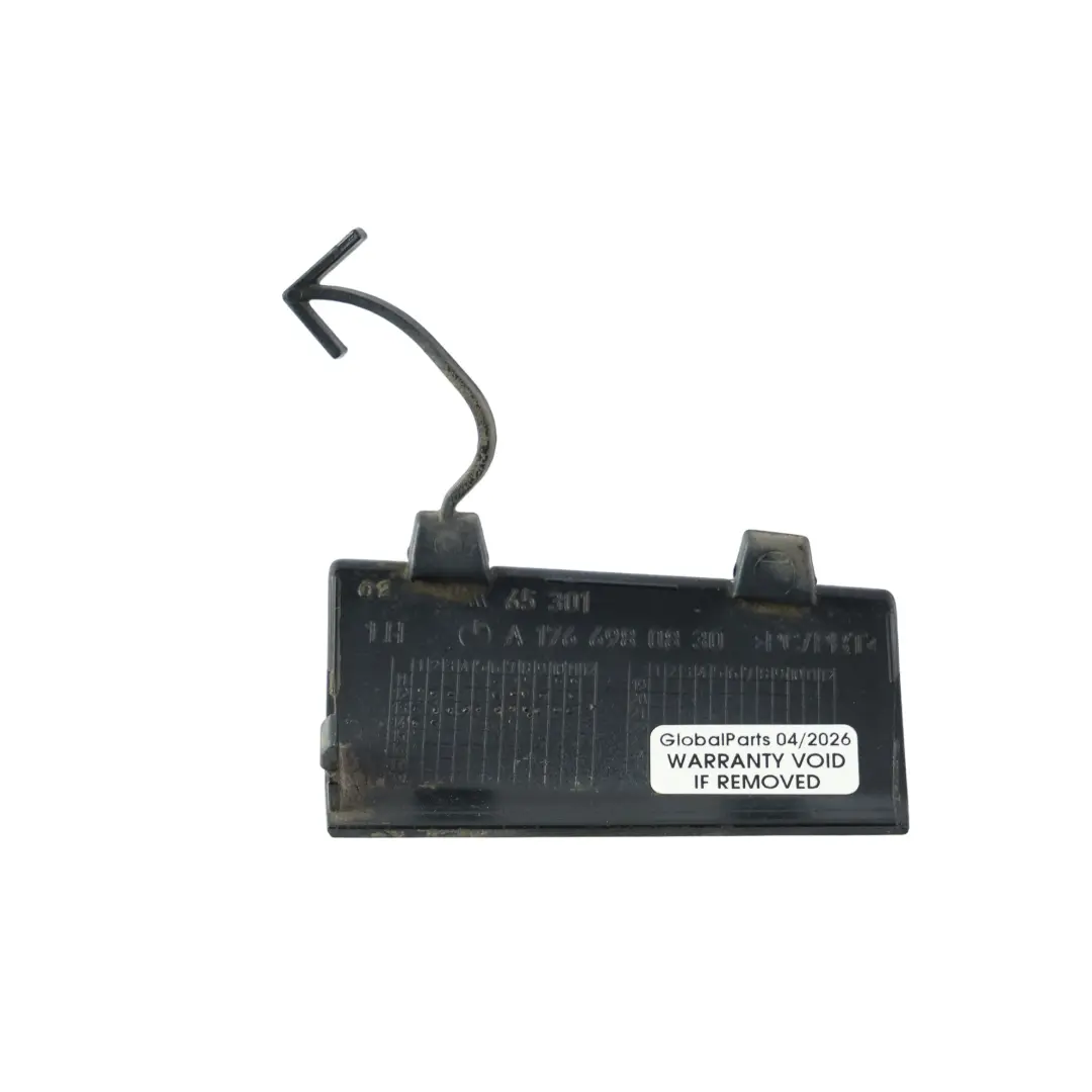 Mercedes W176 W246 Zaślepka Progu Listwy Progowej Lewy Tył Kosmos Black 191 - SKU A1766980830-KB - Numer Części A1766980830