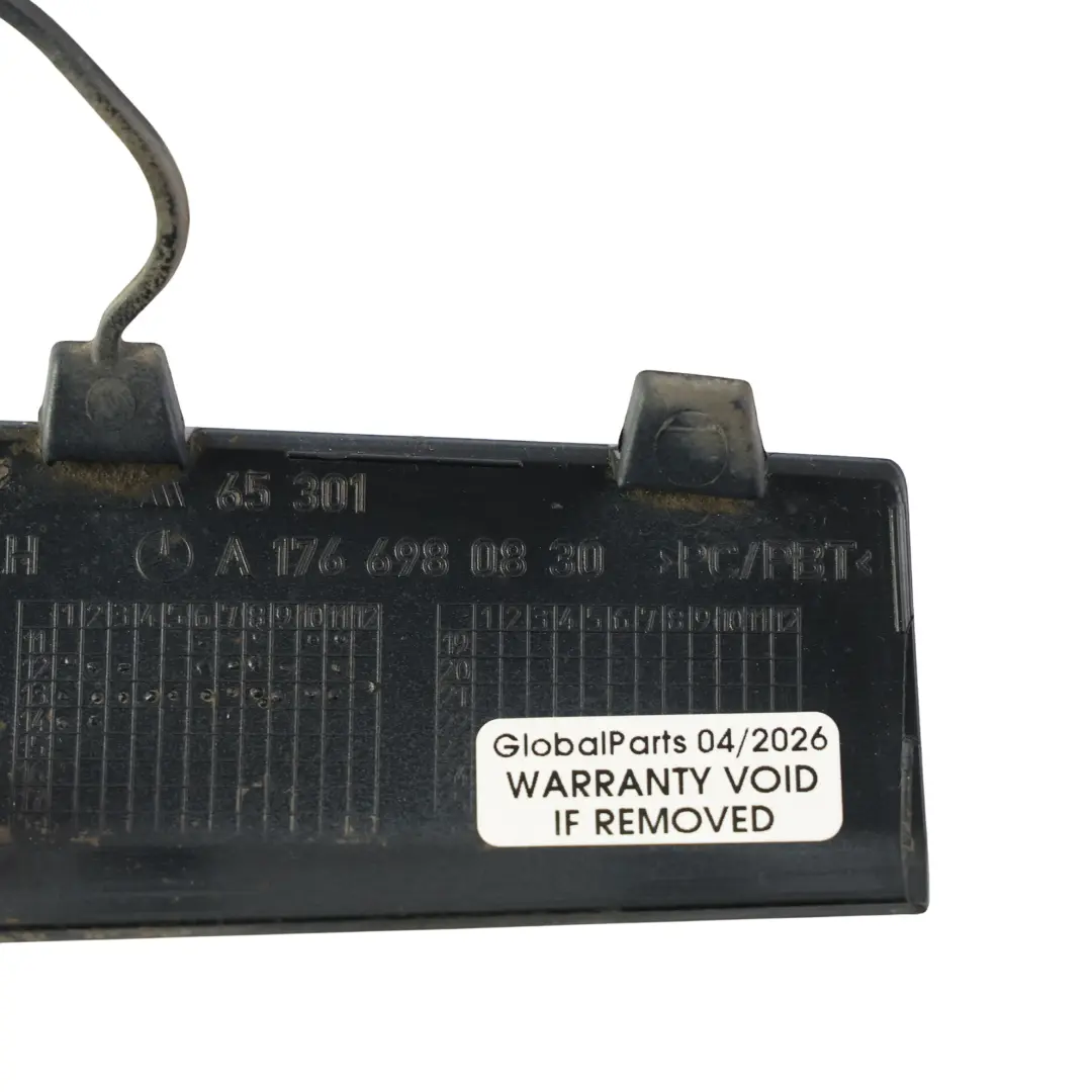 Mercedes W176 W246 Seitenschweller Abdeckung Hinten Links Kosmos Schwarz - SKU A1766980830-KB - Teilenummer A1766980830