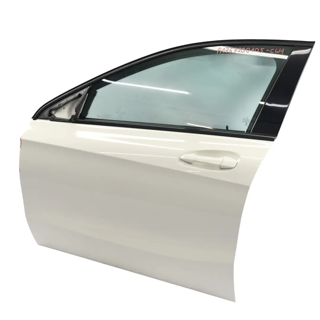 Porta Anteriore Sinistra Calcite White Bianco - 650 per Mercedes W176 con numero di parte A1767200105 Mercedes W176 Porta Anteriore Sinistra Calcite White Bianco - 650 - SKU A1767200105-CW1 - Numero di parte A1767200105
