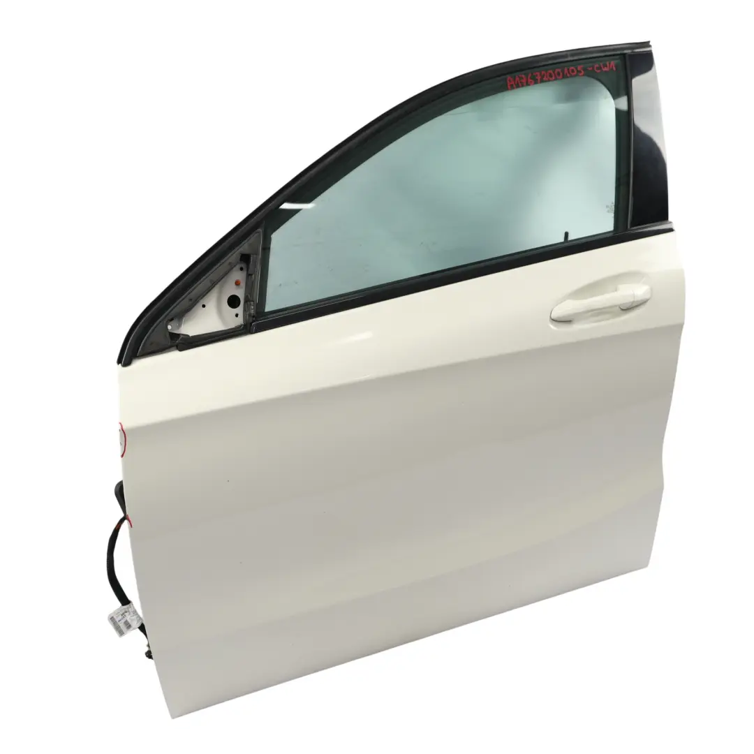 Puerta Delantera Izquierda Calcite White Blanco - 650 para Mercedes W176 con número de pieza A1767200105 Mercedes W176 Puerta Delantera Izquierda Calcite White Blanco - 650 - SKU A1767200105-CW1 - Número de pieza A1767200105