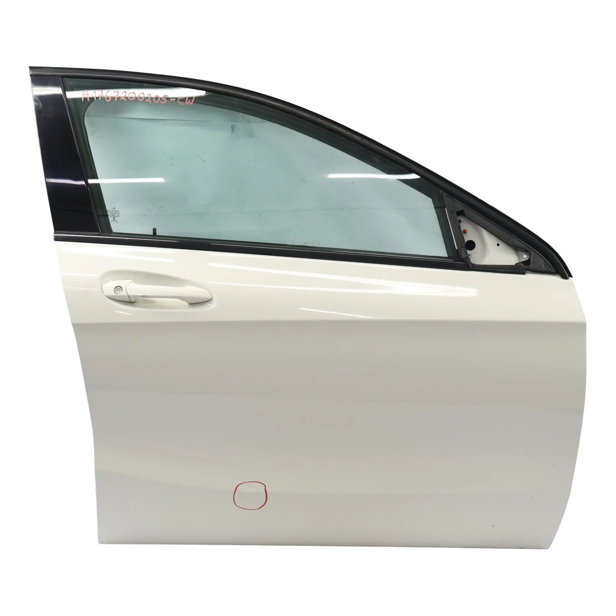 Mercedes W176 Puerta Delantera Derecha Clase A Blanco Calcita - 650