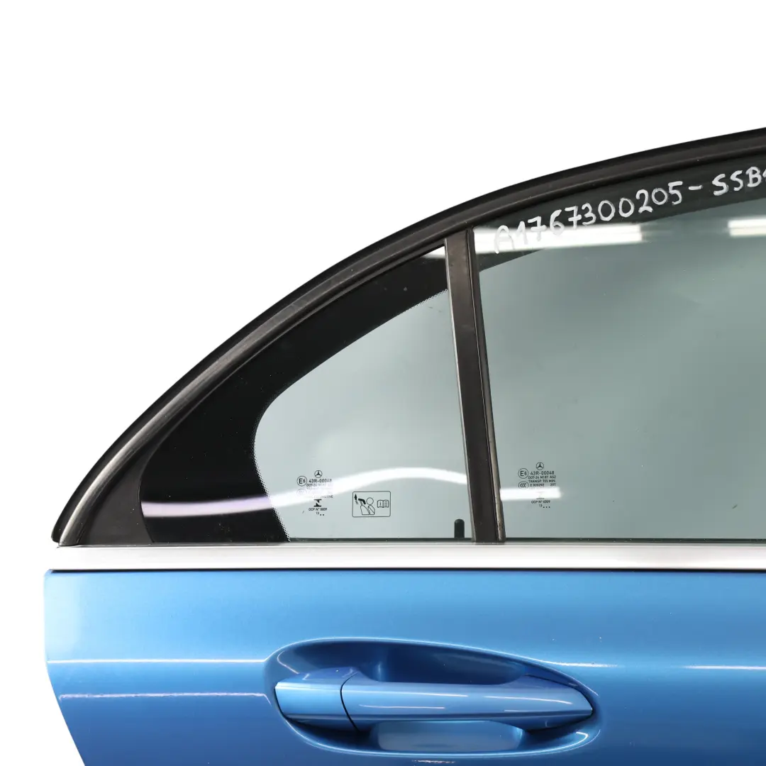 Mercedes W176 Porta Posteriore Destra Blu South Seas 162 - SKU A1767300205-SSB1 - Numero di parte A1767300205
