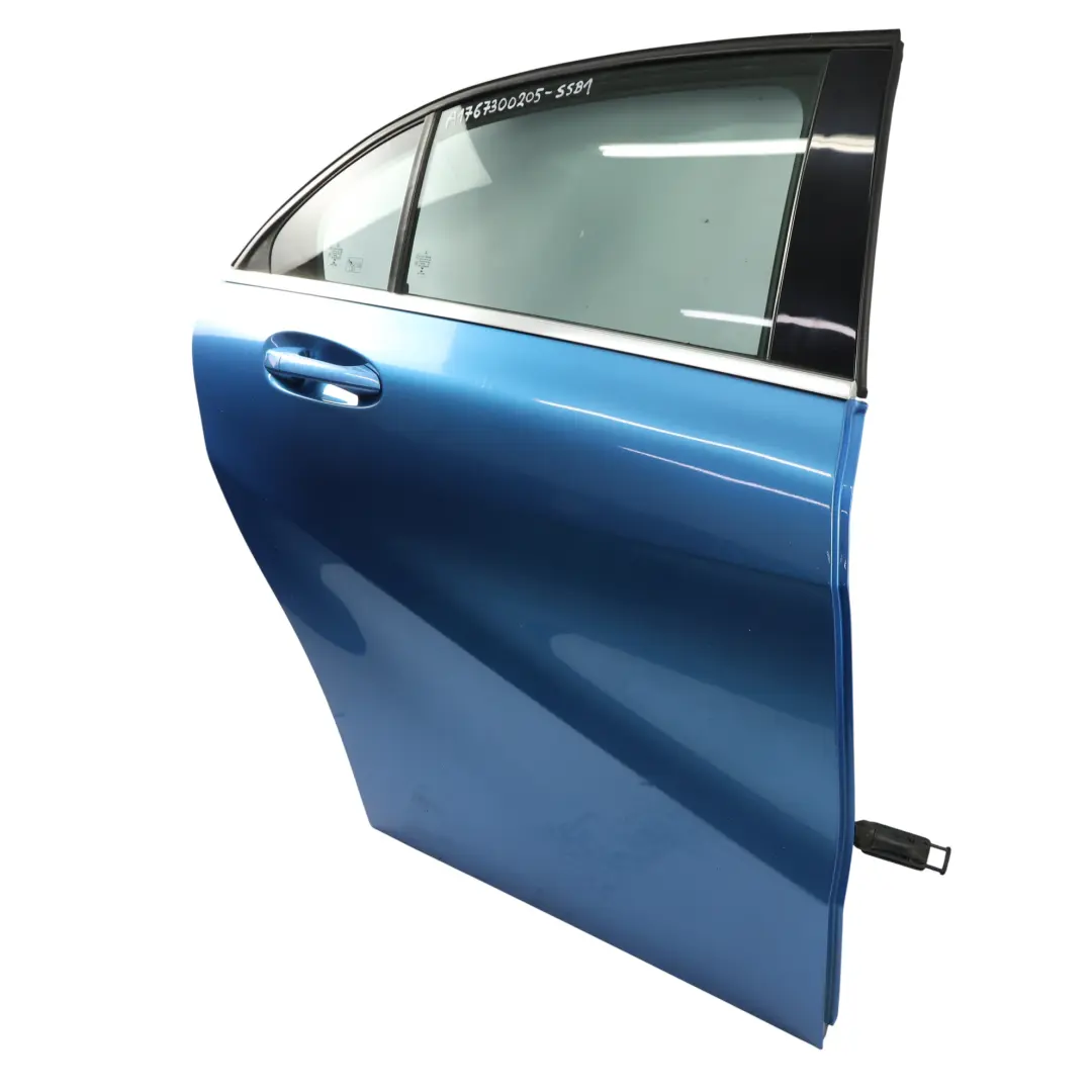 Mercedes W176 Puerta Trasera Derecha Azul South Seas 162 - SKU A1767300205-SSB1 - Número de pieza A1767300205