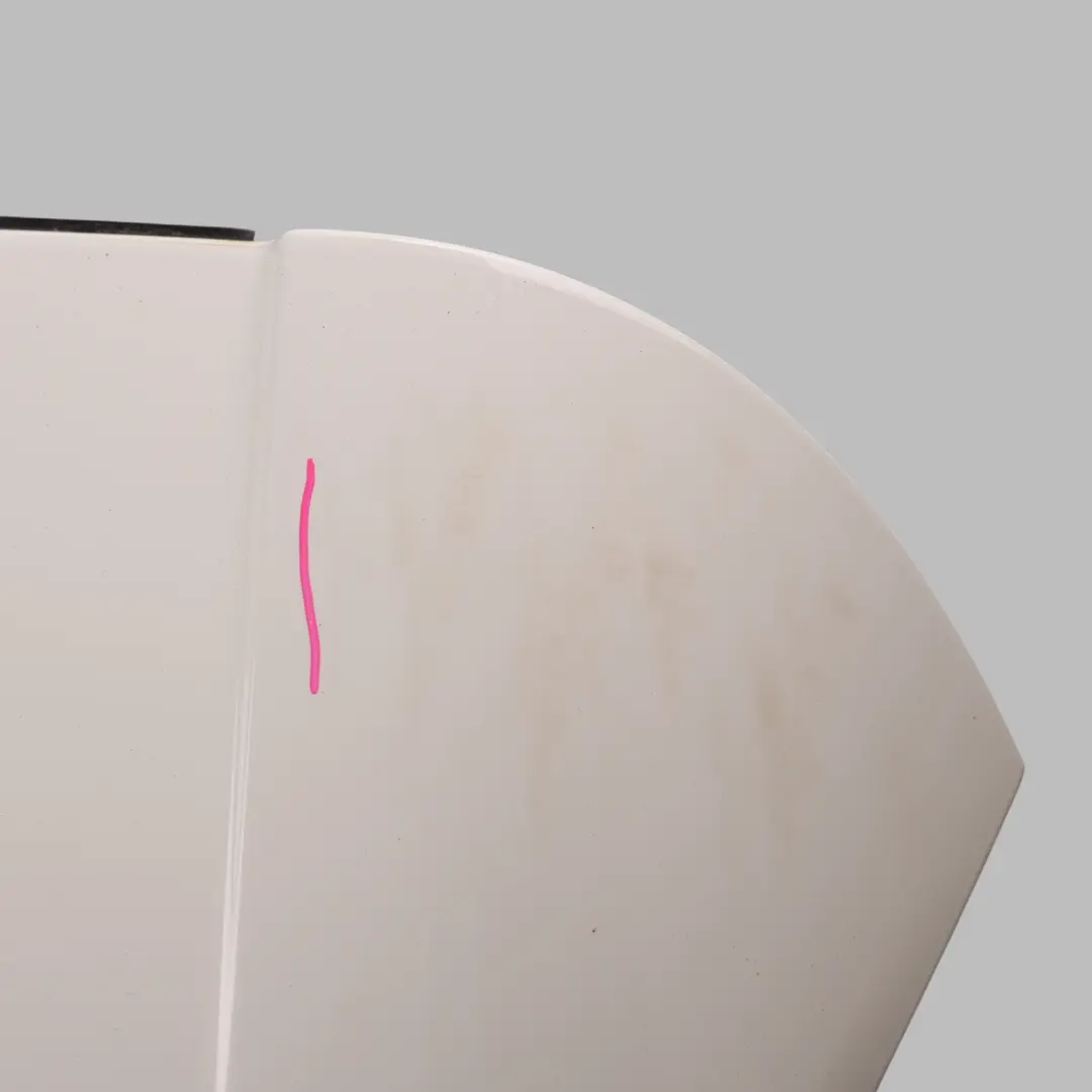 Mercedes W176 Boot Tailgate Spoiler Trunk Lid Panel Calcite White - 650 - SKU A1767900100-CW1 - Part number A1767900100